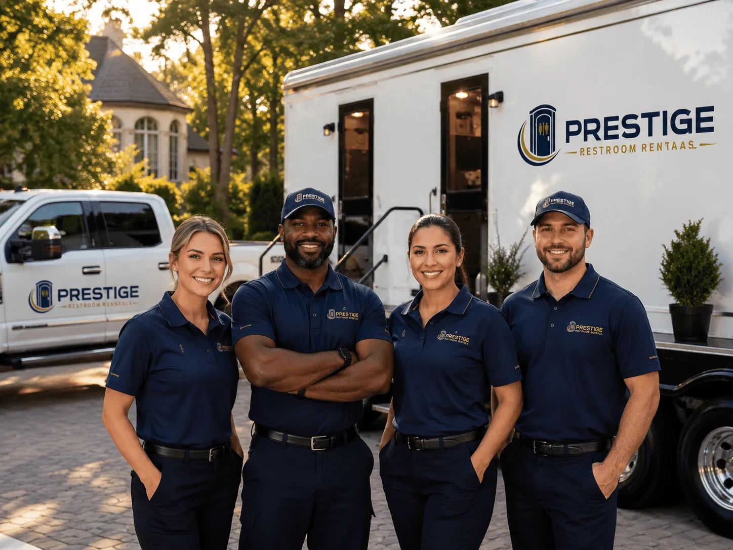 Trusted Luxury Portable Restrooms company in Reading, MI